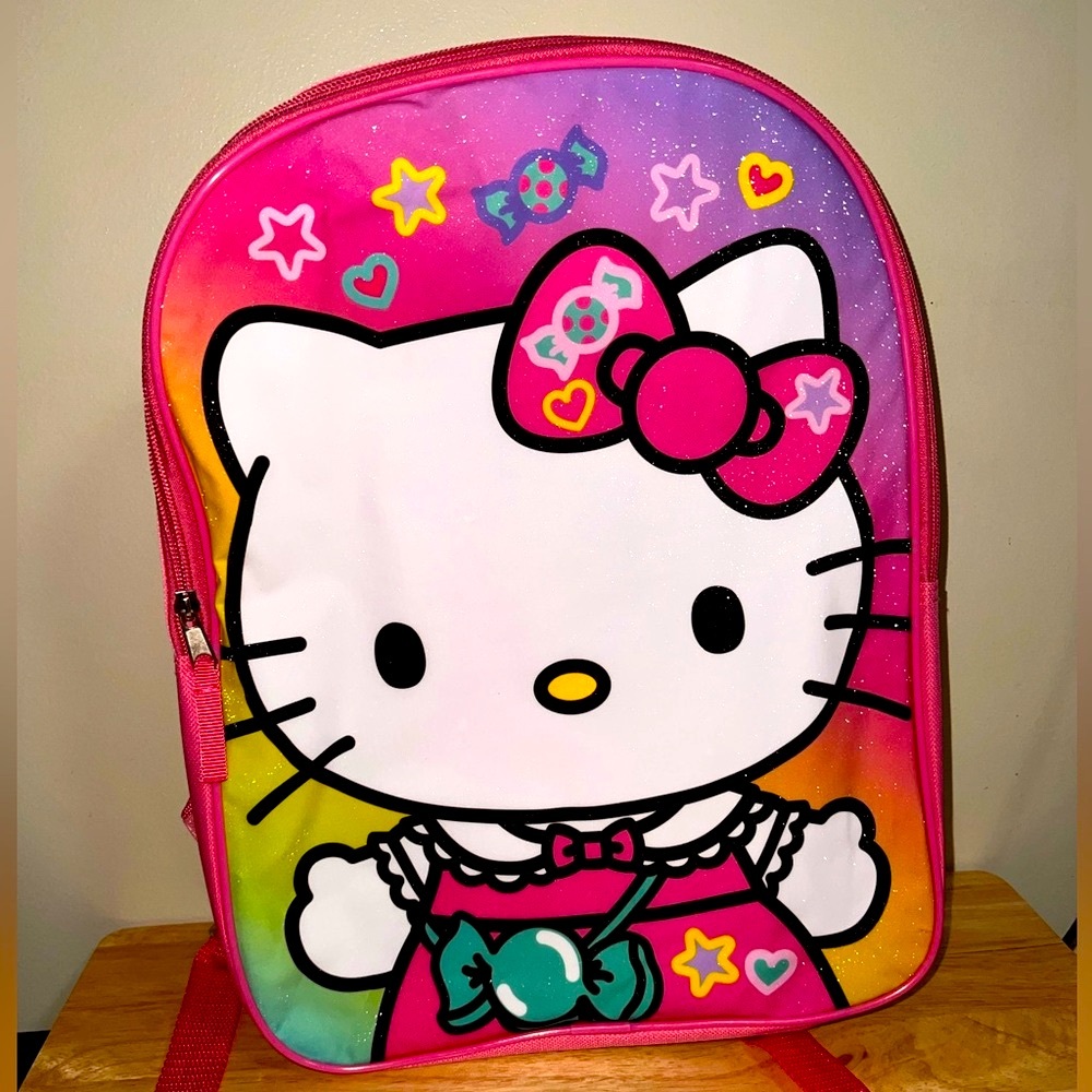 Hello Kitty 
Pink Backpack - Picture 2 of 8